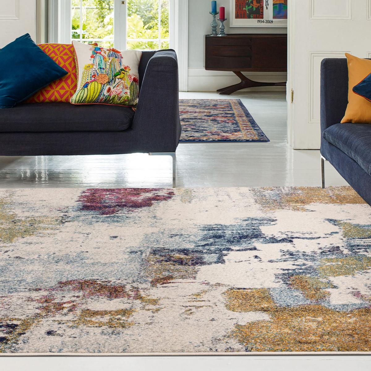 TEPPICH LODI-Padana, abstrakt, Bunt, 200 x 290 cm - Multicolor, Textil (200/290cm) - KADIMA DESIGN