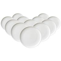 BEILAGENTELLER Skagen weiß ø 12 cm 12er Set - Weiß, Keramik (12cm) - Ritzenhoff Breker