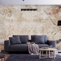 SELBSTKLEBENDE FOTOTAPETE 392/280 cm - Beige, Kunststoff/Textil (392/1cm) - KUNSTLOFT
