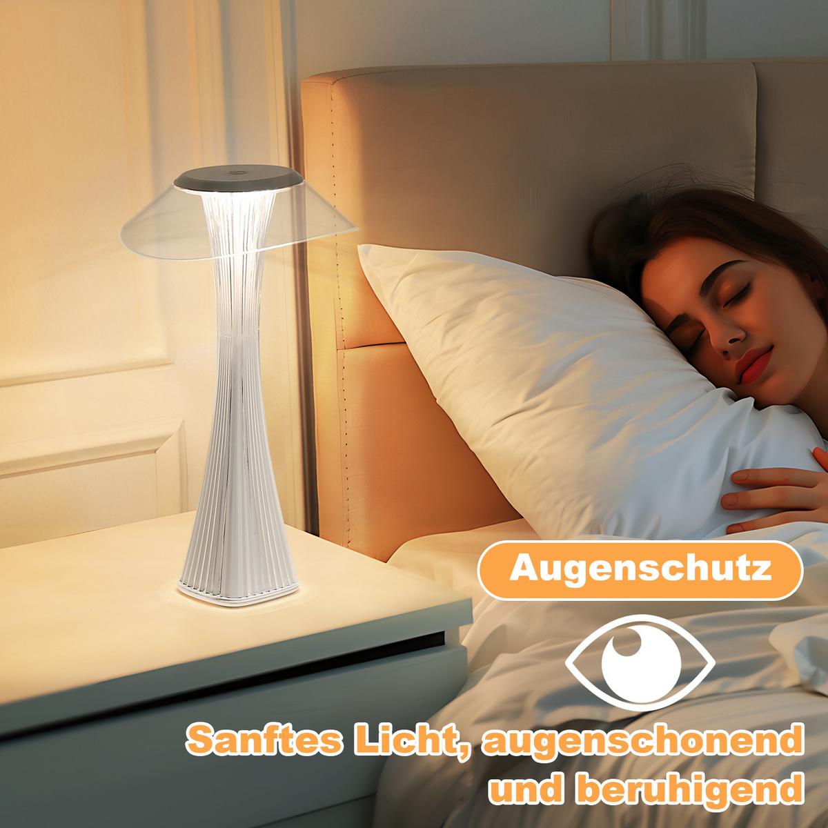 LED TISCHLEUCHTE Rendall - Weiß, Metall (15.1/15.1/27.4cm) - Nettlife