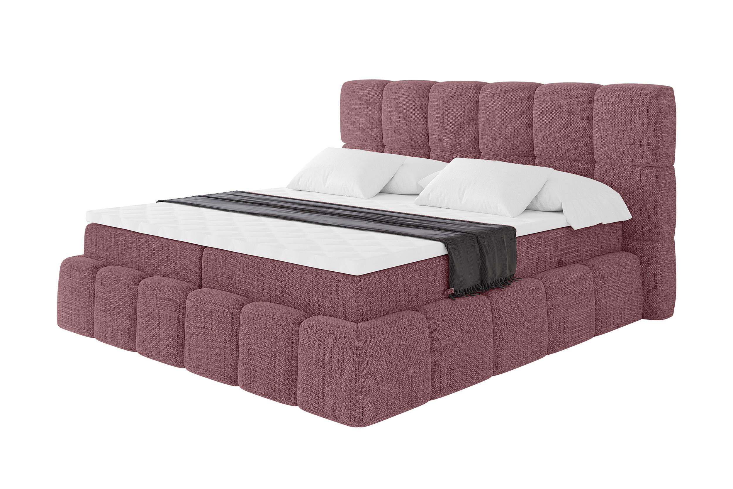 BOXBETT - AURI-H4 - 180x200 Altrosa Aragon - Altrosa, Holzwerkstoff (180/200cm) - ALTDECOR