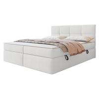 BOXBETT Figaro - H3 - Hellgrau/Schwarz, Holz/Textil (180/200cm) - MIRJAN24
