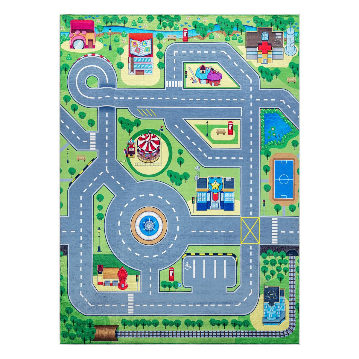 TEPPICH Bambino 140/200 cm - Pastellgrün, Textil (140/200cm) - rugsX