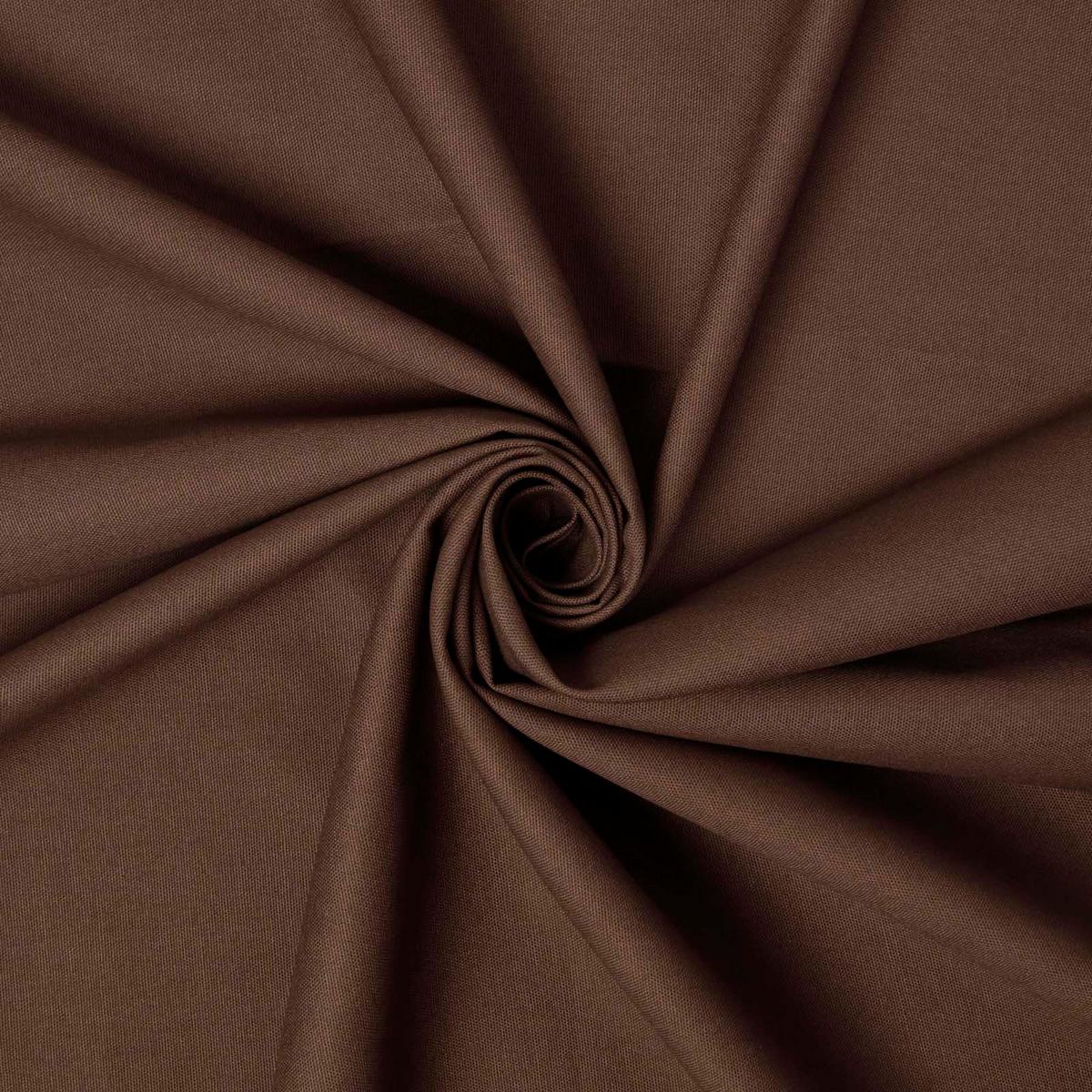 BAUMWOLLSTOFF Meterware braun, 150 cm - Braun, Textil (150/100cm) - Homescapes