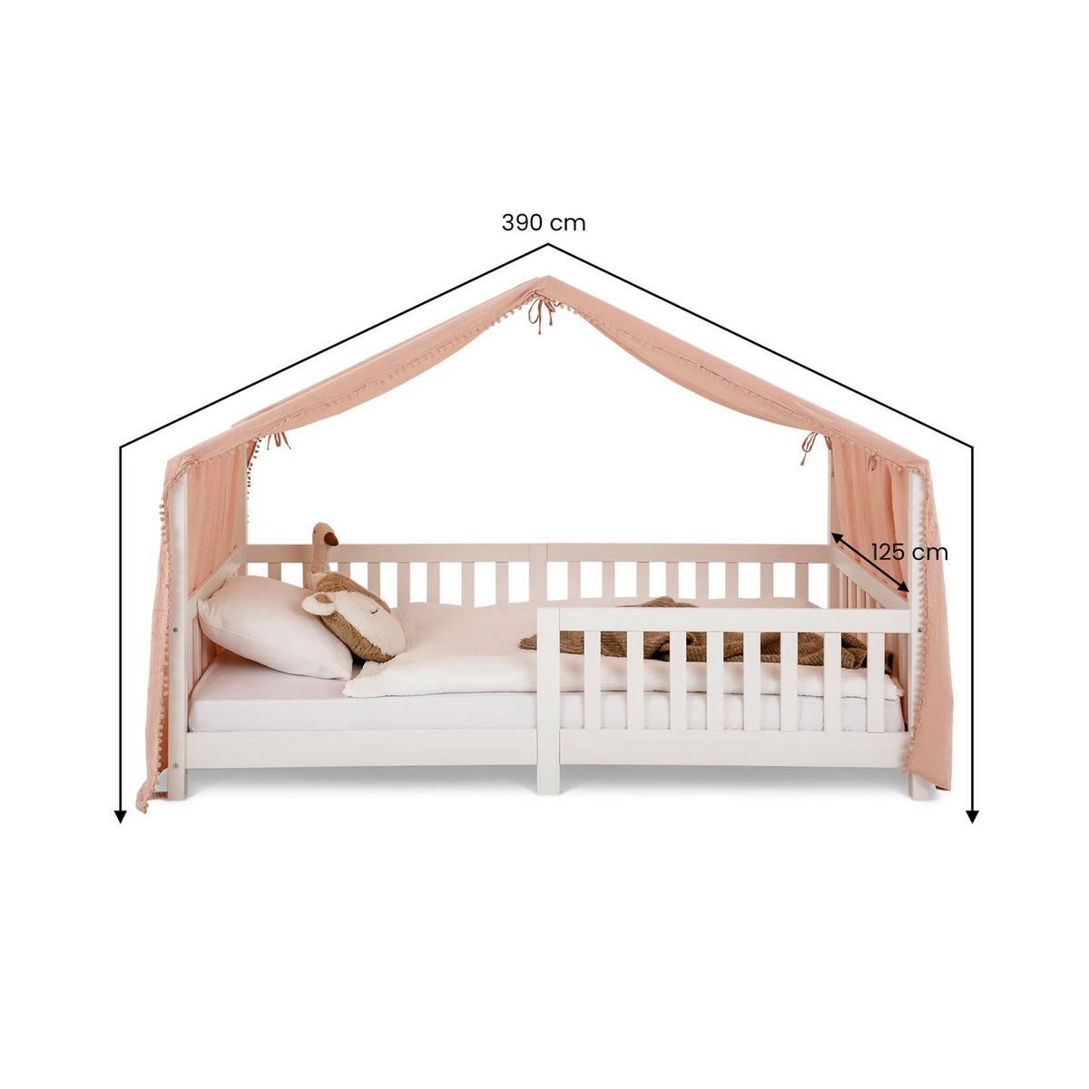 HAUSBETT- HIMMEL LIAN rosa - Rosa, Textil - IDIMEX