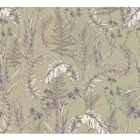 VLIESTAPETE Grün 53/1005 cm - Grün, Textil (53/1cm) - KUNSTLOFT