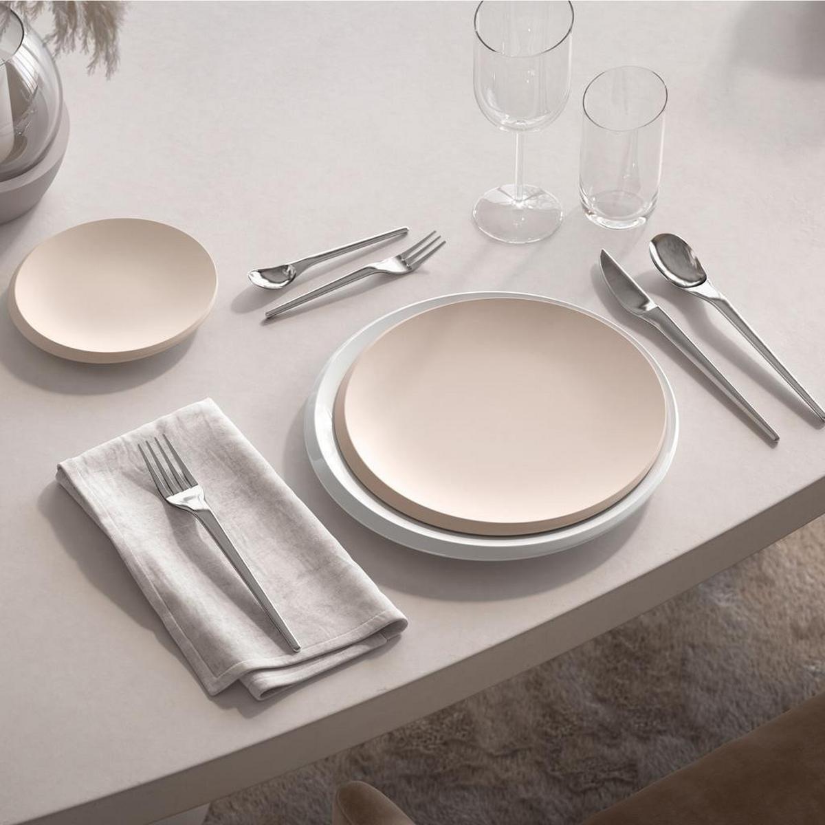TELLER- & SCHALENSET NewMoon beige 12-tlg. - Beige, Keramik (2/2/2cm) - Villeroy & Boch