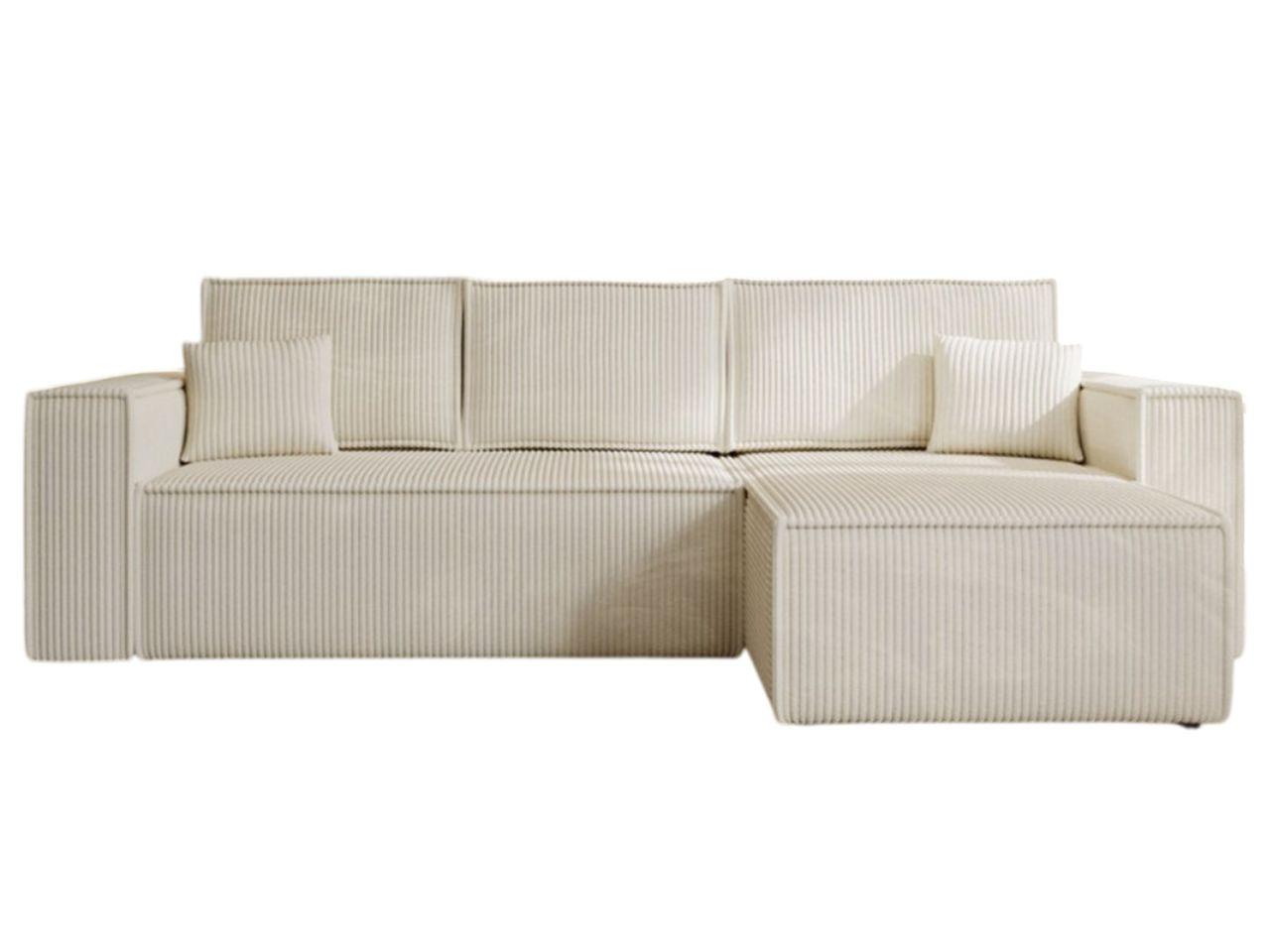 ECKSOFA Prato XL Beige - Beige/Schwarz, Holz/Kunststoff (280/170cm) - Graingold