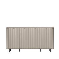 KOMMODE MODERNO 176,5/91/40,5cm mit Schubladen 4 Türen Beige - Beige, Holzwerkstoff (176.5/91/40.5cm) - MASSENO