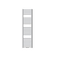 BADHEIZKÖRPER Sahara 300x1400 mm Chrome gerade mit Mittelanschluss - Chromfarben, Metall (30/140/3cm) - LuxeBath