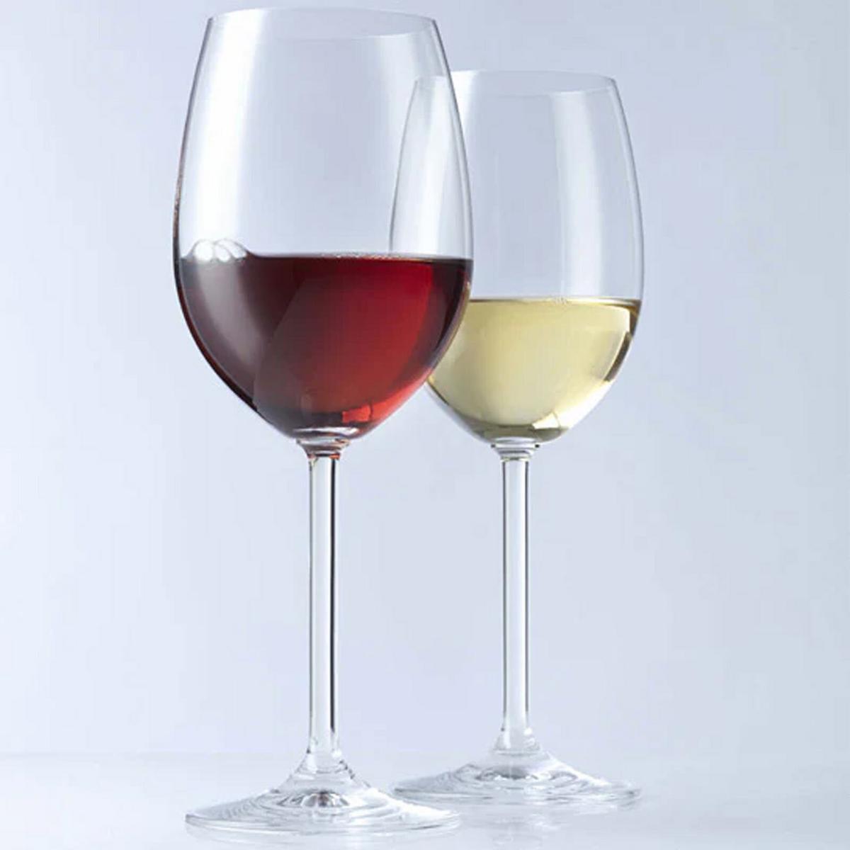 WEISSWEINGLÄSER GEEICHT Daily Gastro-Edition transparent 0,2 l 6er Set - Transparent, Glas (0.2L) - Leonardo Living