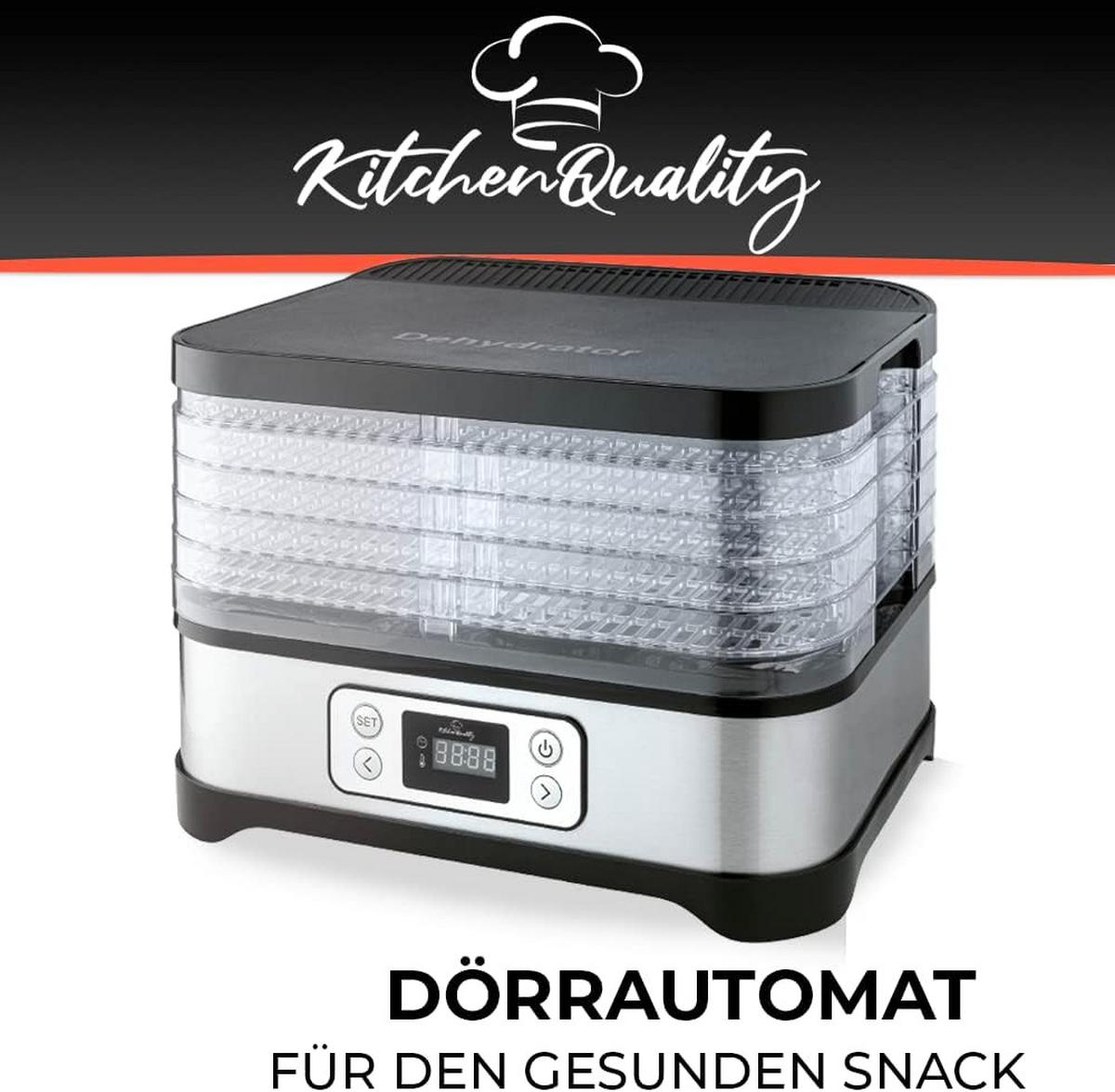 DÖRRAUTOMAT - Silberfarben, Kunststoff/Metall (21/25/32cm) - KitchenQuality