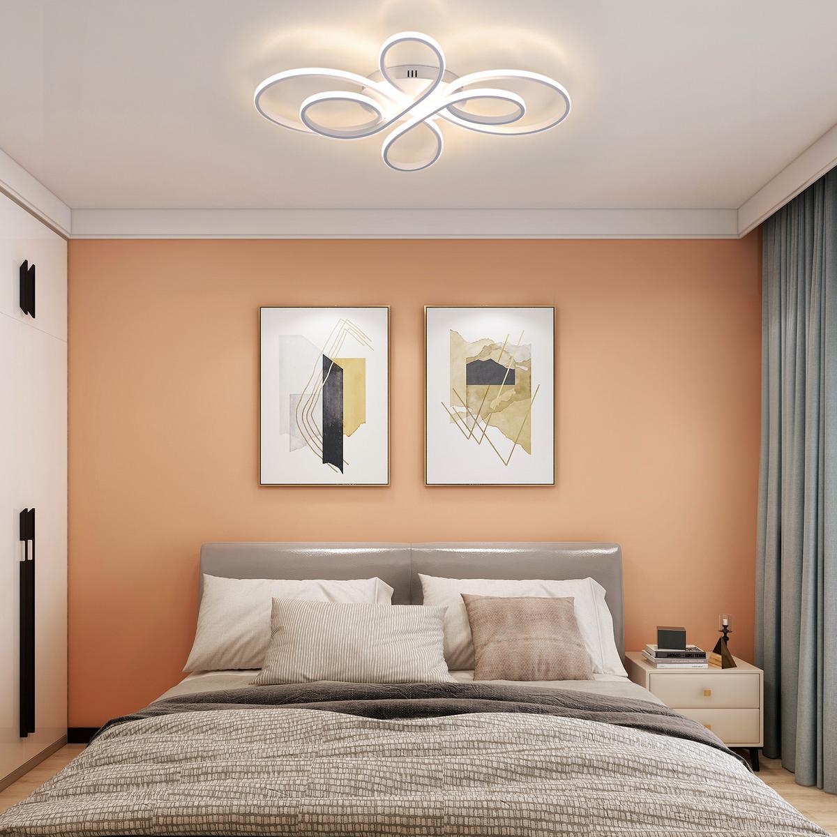 LED-DECKENLEUCHTE Lenzk 26.5/3.5/40 cm - Weiß, Metall (40/26.5/3.5cm) - ZMH