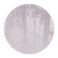 GLASPLATTE für Kamin Ø 100 cm - Lila, Glas (100/100/0.4cm) - TULUP