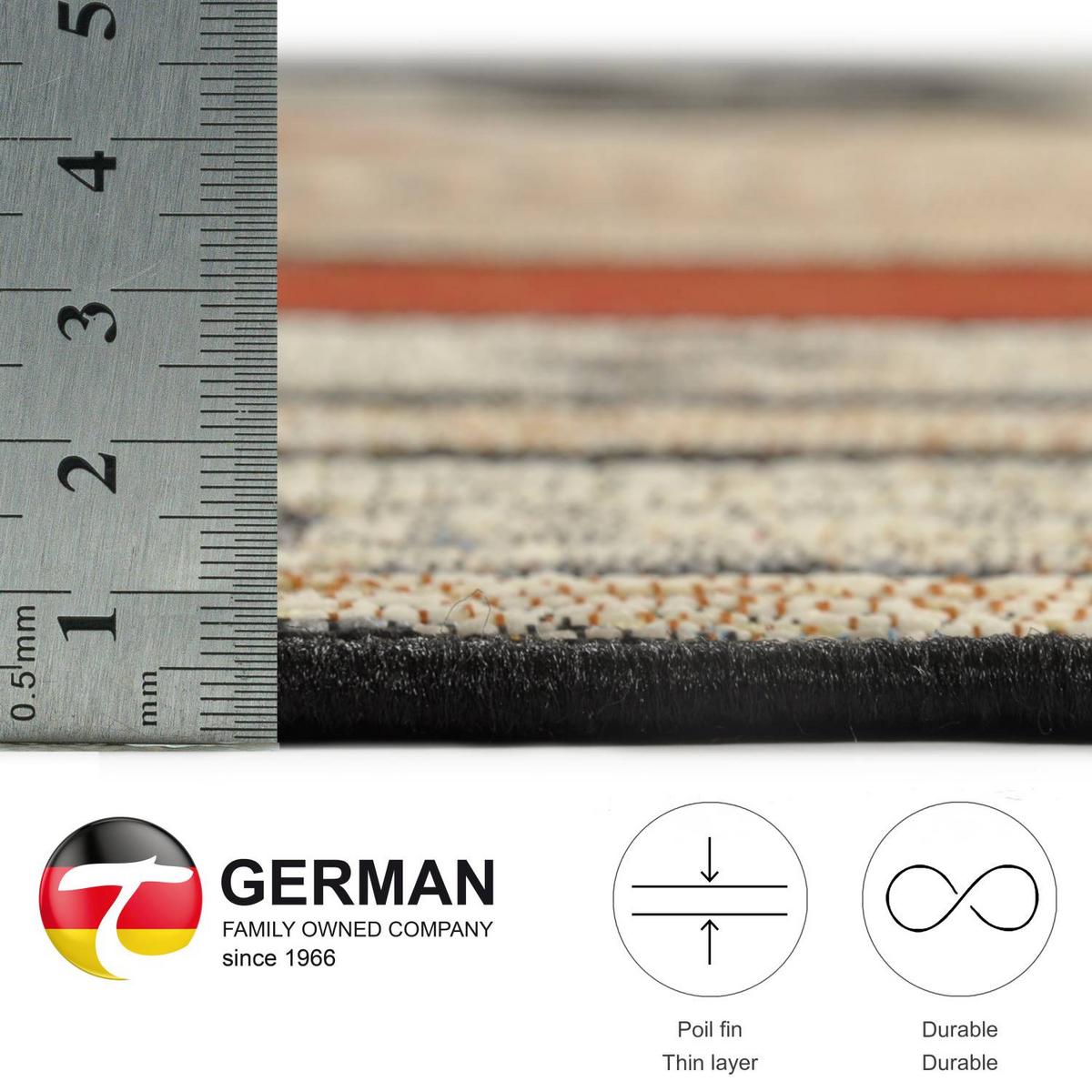 OUTDOORTEPPICH Aurora 60x60 cm - Beige, Textil (60/60cm) - Gino Falcone