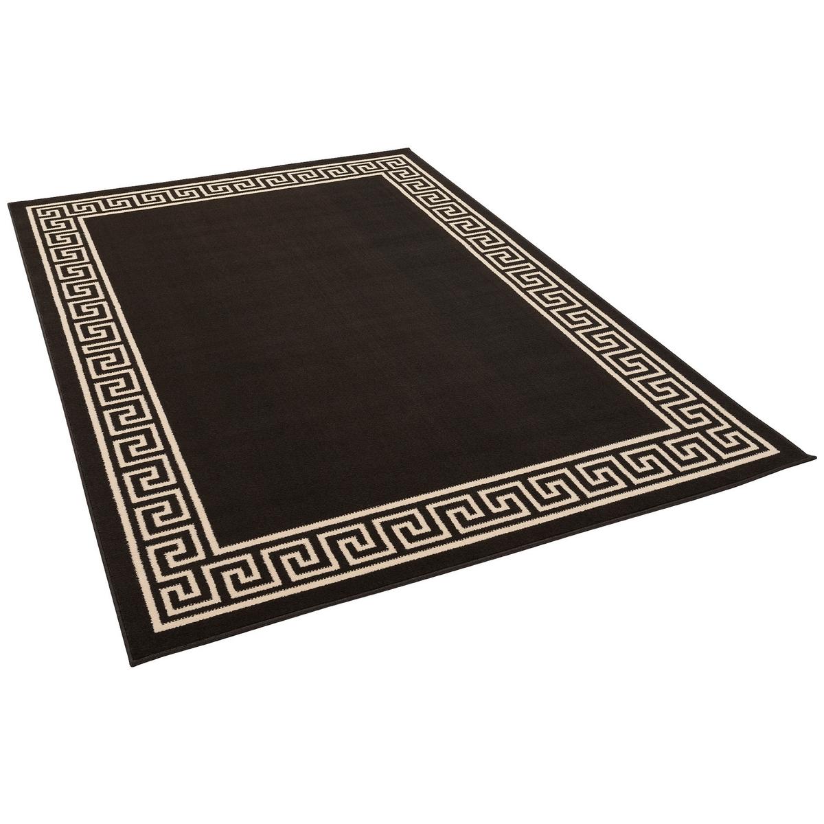 TEPPICH TRENDLINE RÖMISCH BORDÜRE - Braun, Textil (120/170cm) - Pergamon