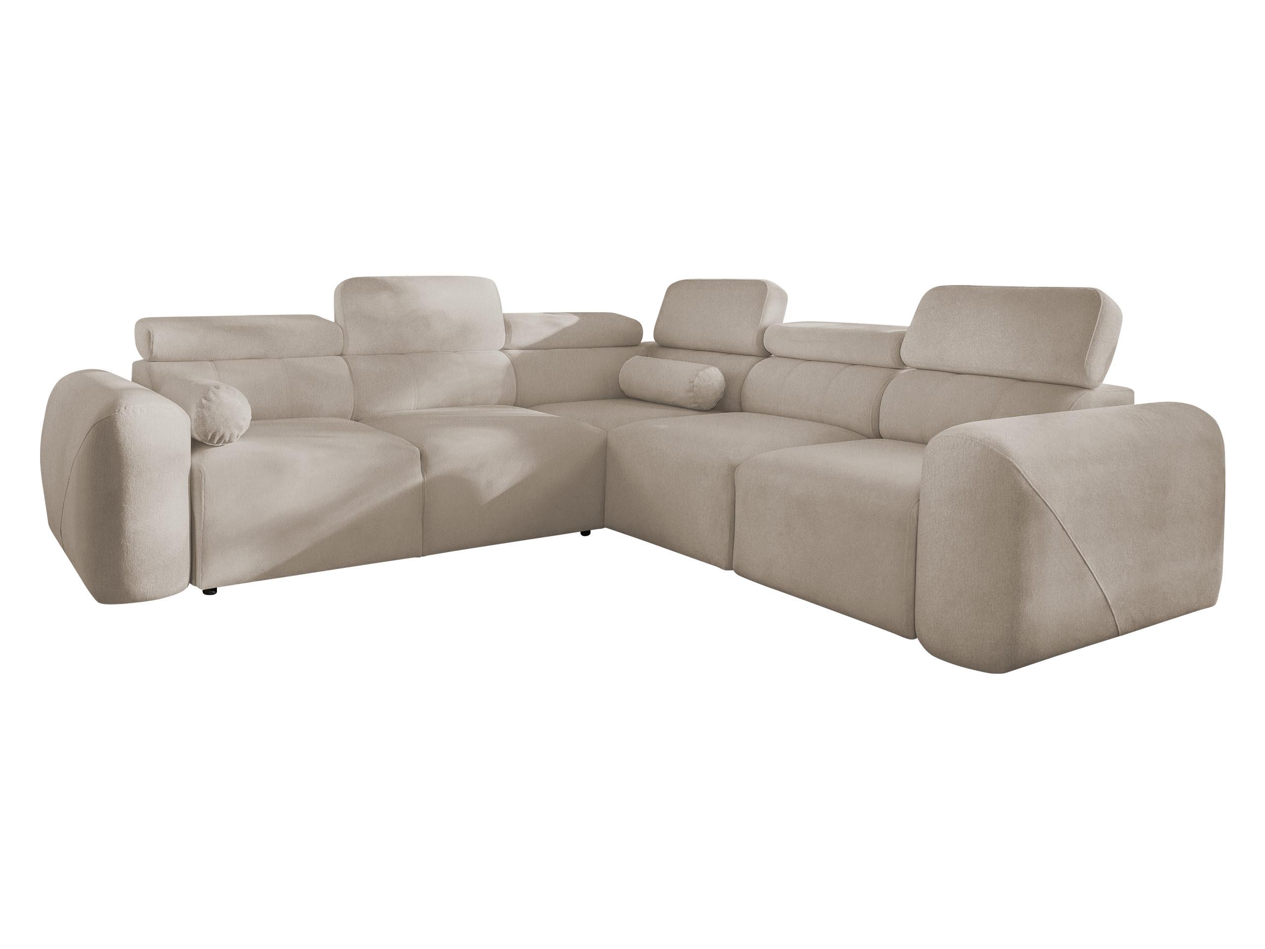 ECKSCHLAFSOFA Volare III, Seite: Rechts - Hellbraun, Holz/Textil (273/272cm) - MIRJAN24
