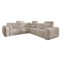 ECKSCHLAFSOFA Volare III, Seite: Rechts - Hellbraun, Holz/Textil (273/272cm) - MIRJAN24