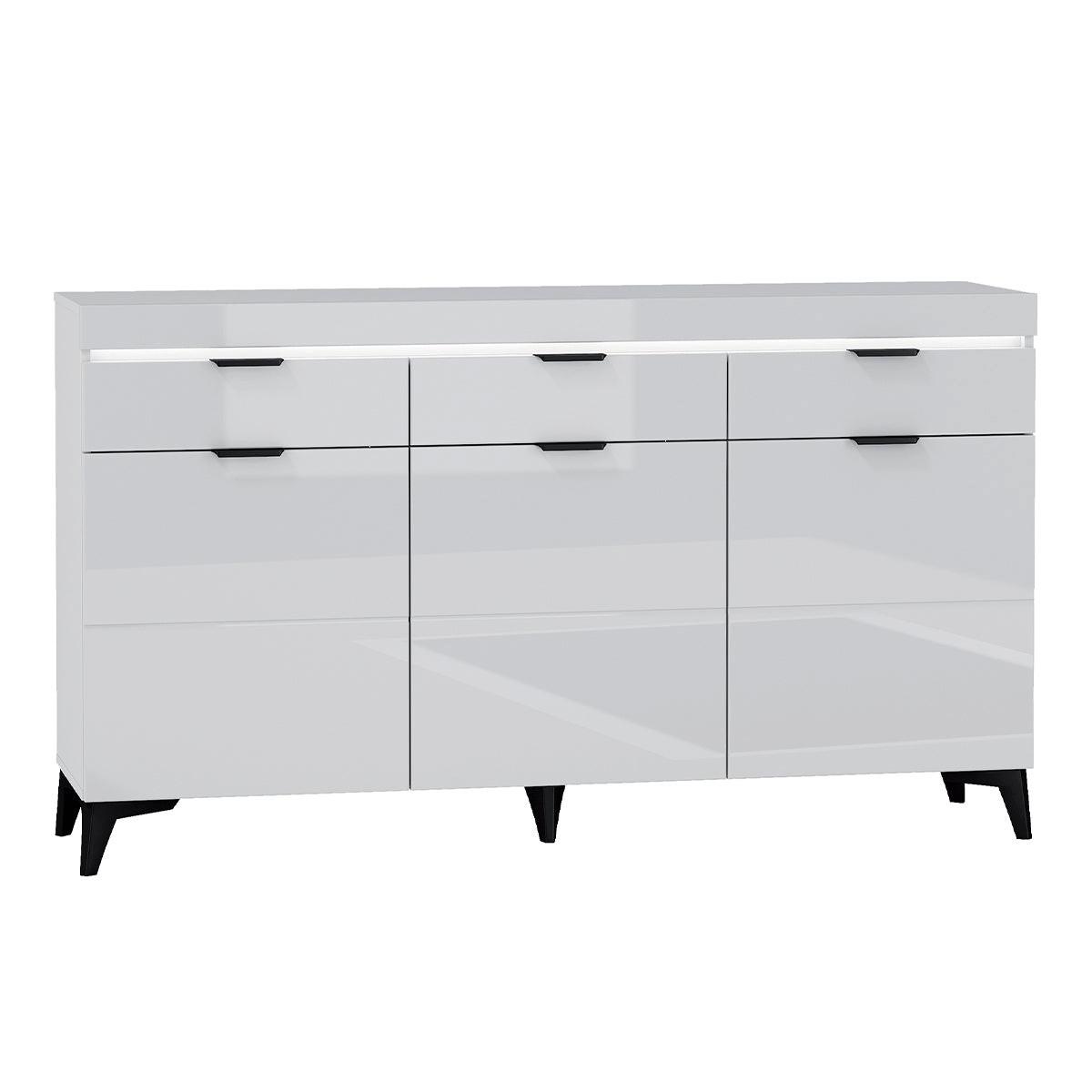 SIDEBOARD Ruben Weiß - Weiß, Holzwerkstoff (157/90/40cm) - Petits-meubles