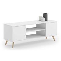 LOWBOARD Focus - Weiß, Holzwerkstoff (40/50/155cm) - RAUMHIRSCH FURNITURE