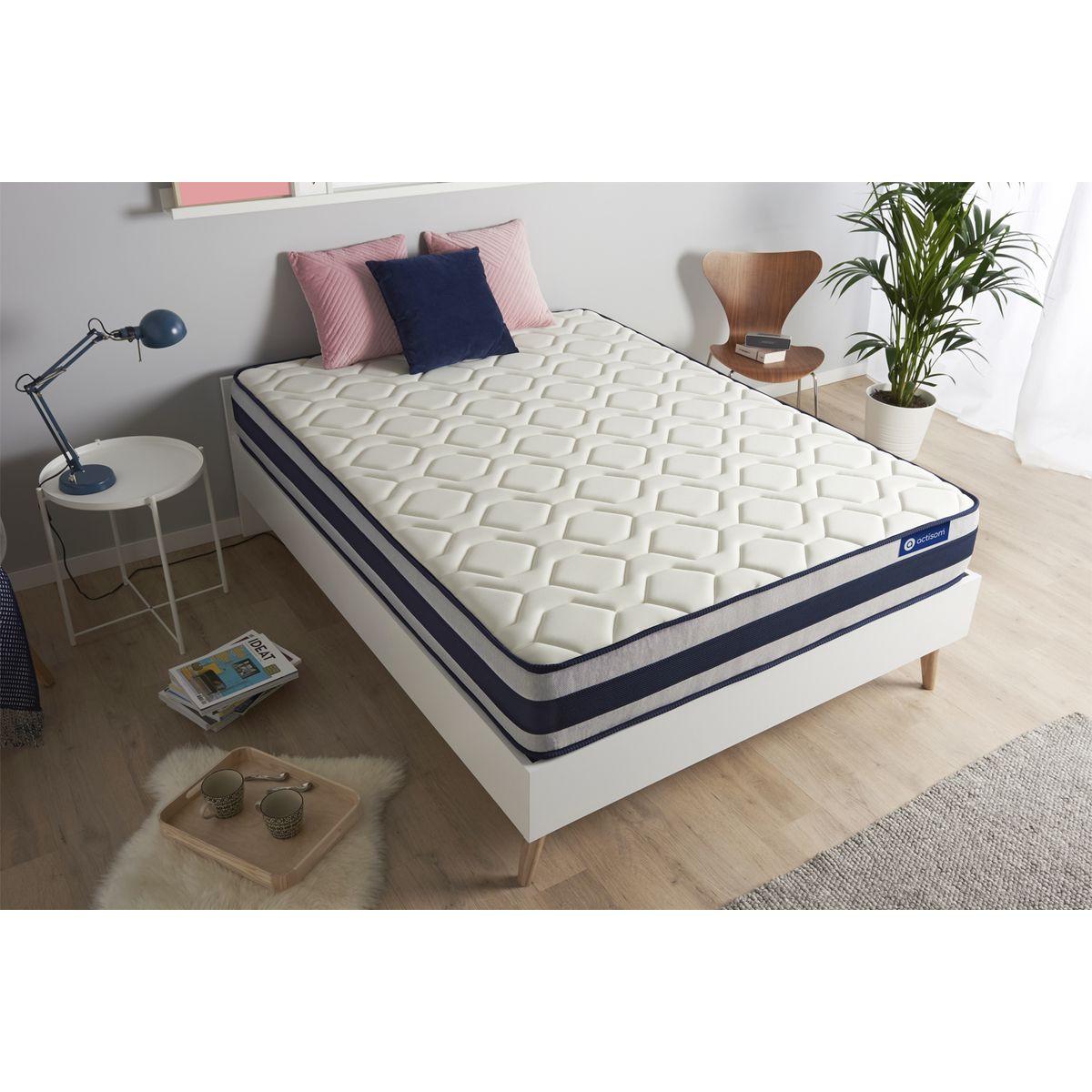 MATRATZE Actimemo ergo Memory-Schaum 80 x 200 cm h3 - Weiß, Textil (80/200cm) - ACTISOM