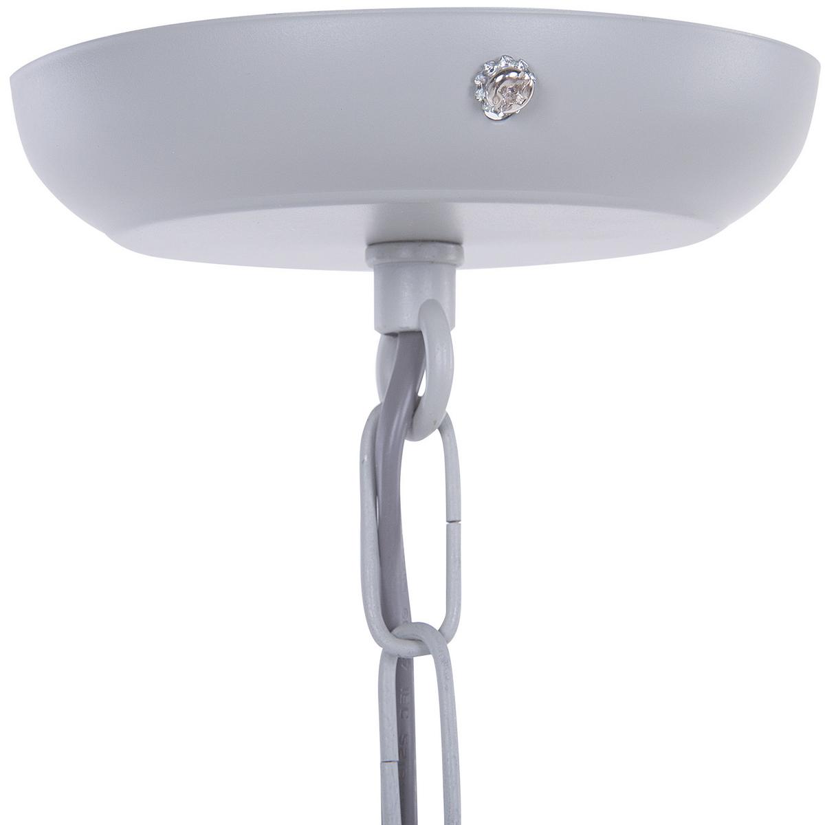 HÄNGELEUCHTE Mezen 44/44/82 cm - Grau, Metall (44/44/82cm) - Beliani