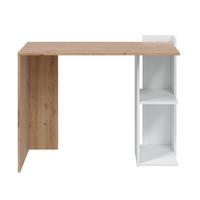 SCHREIBTISCH Kenia - L100 cm - Eschefarben, Holzwerkstoff (52/52/78cm) - Calicosy