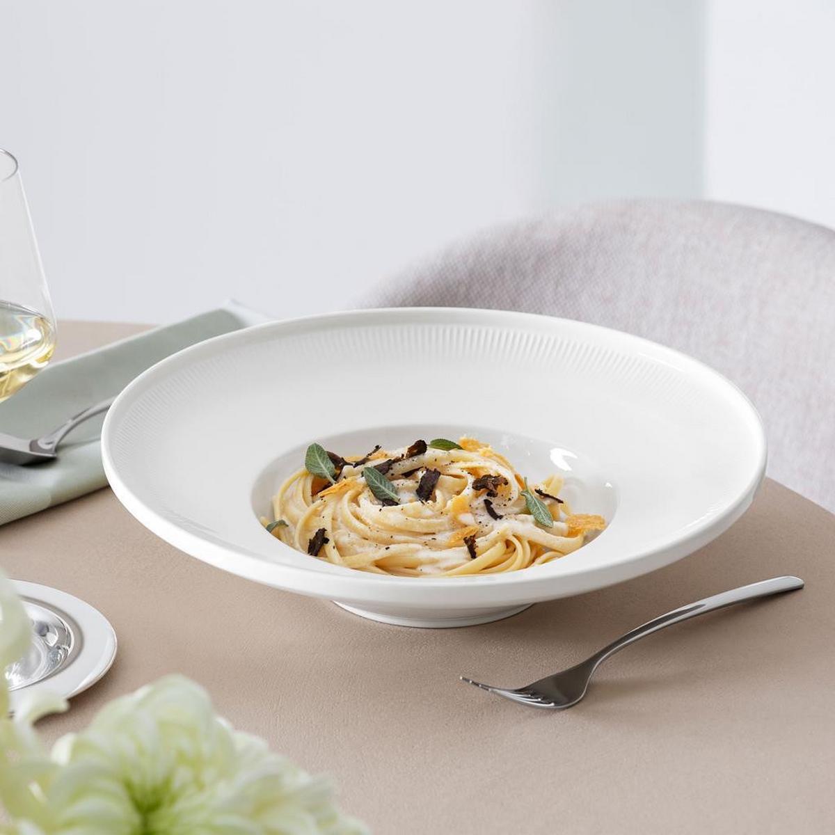 PASTATELLER Afina weiß ø 29 cm 4er Set - Weiß, Keramik (29cm) - Villeroy & Boch