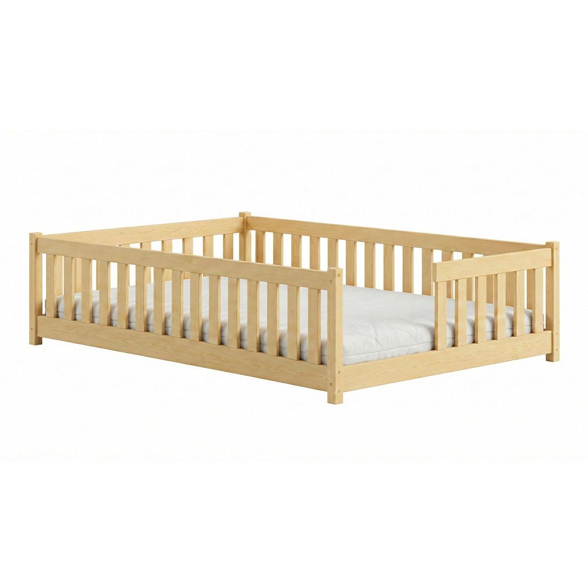 BETT 140/200 Théa Holz - Braun, Holz (140/200cm) - Petits-meubles