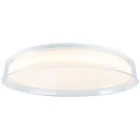 LED DECKENLEUCHTE Weiß Kunststoff - Weiß, Metall (41/41/8cm) - Brilliant