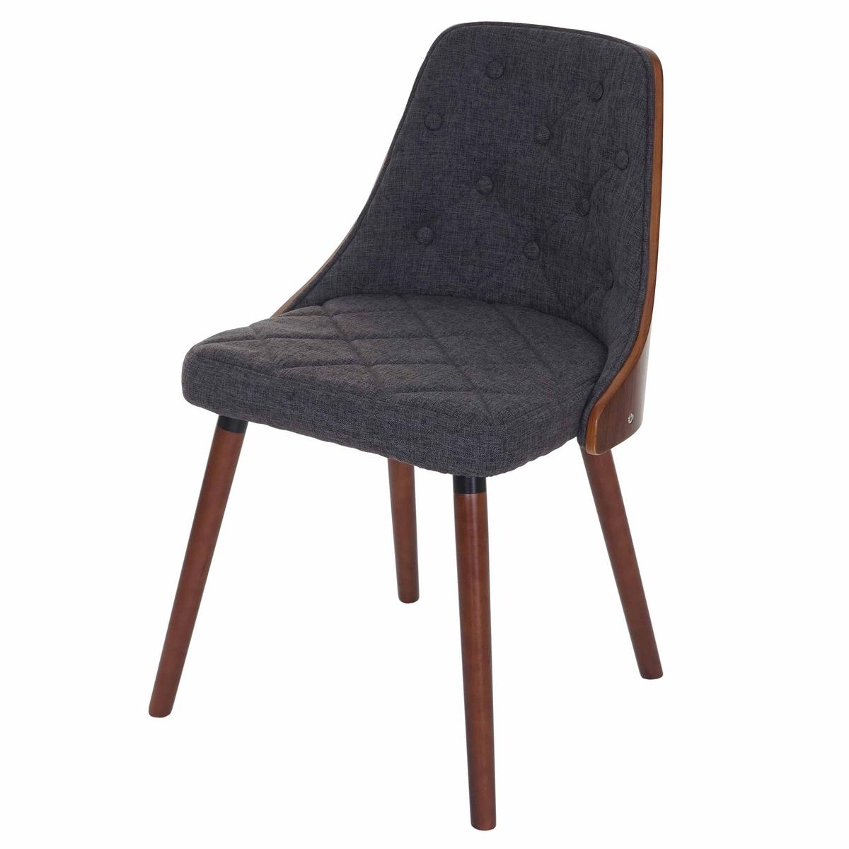 ESSZIMMERSTUHL Grau 2er-Set - Grau, Textil (50/82/53cm) - MCW