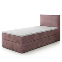 BOXBETT PELLIO 100x200 cm mit Matratze und Topper - Lila - Lila, Holz (100/200cm) - MASSENO