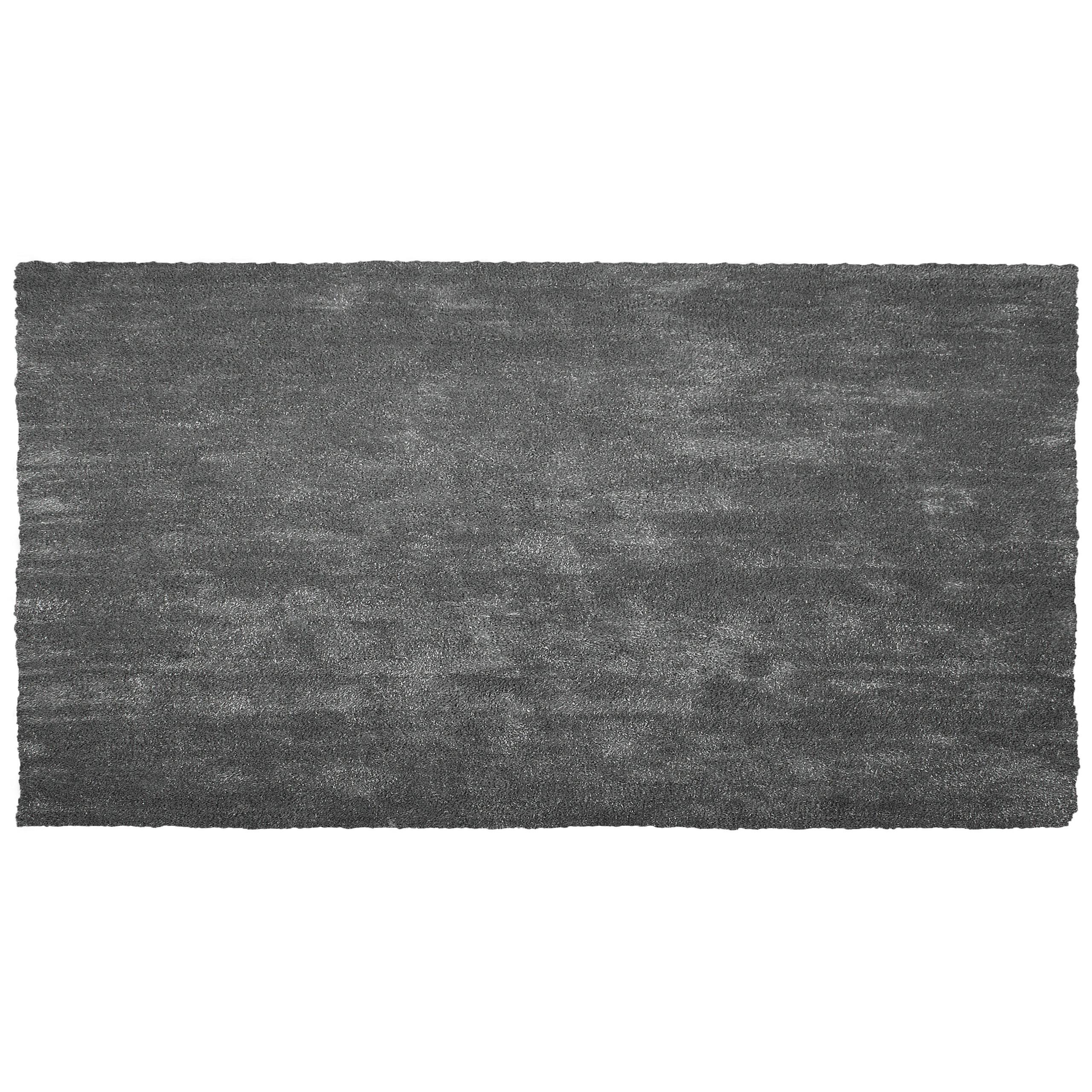 SHAGGY-TEPPICH Demre 150/80 cm - Grau, Kunststoff (80/150cm) - Beliani