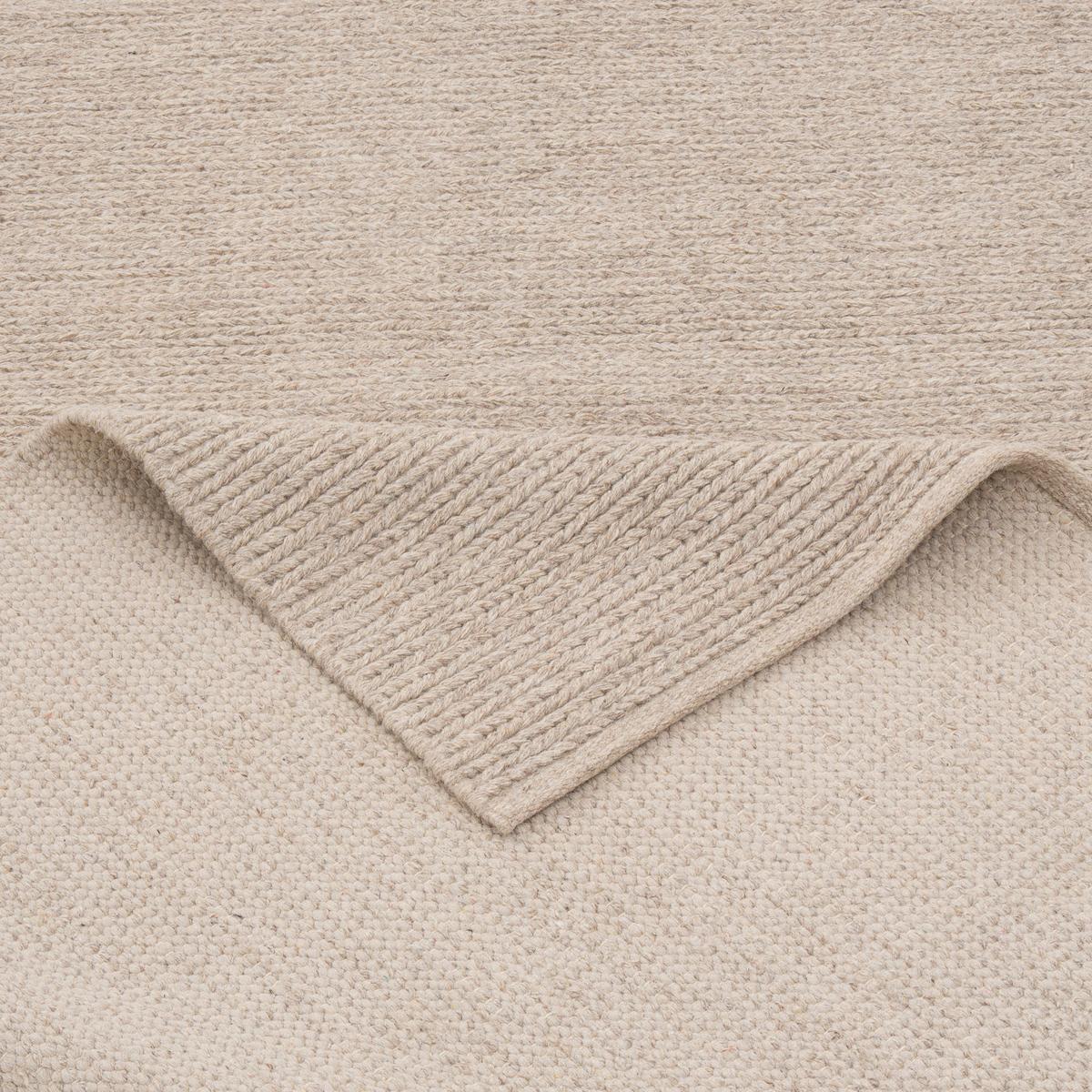 NATUR TEPPICH WOLLE SKARA - Beige, Naturmaterialen (70/130cm) - Pergamon