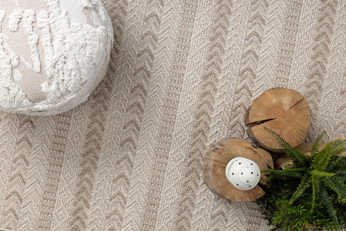 TEPPICH Origi 200/290 cm - Beige, Textil (200/290cm) - rugsX