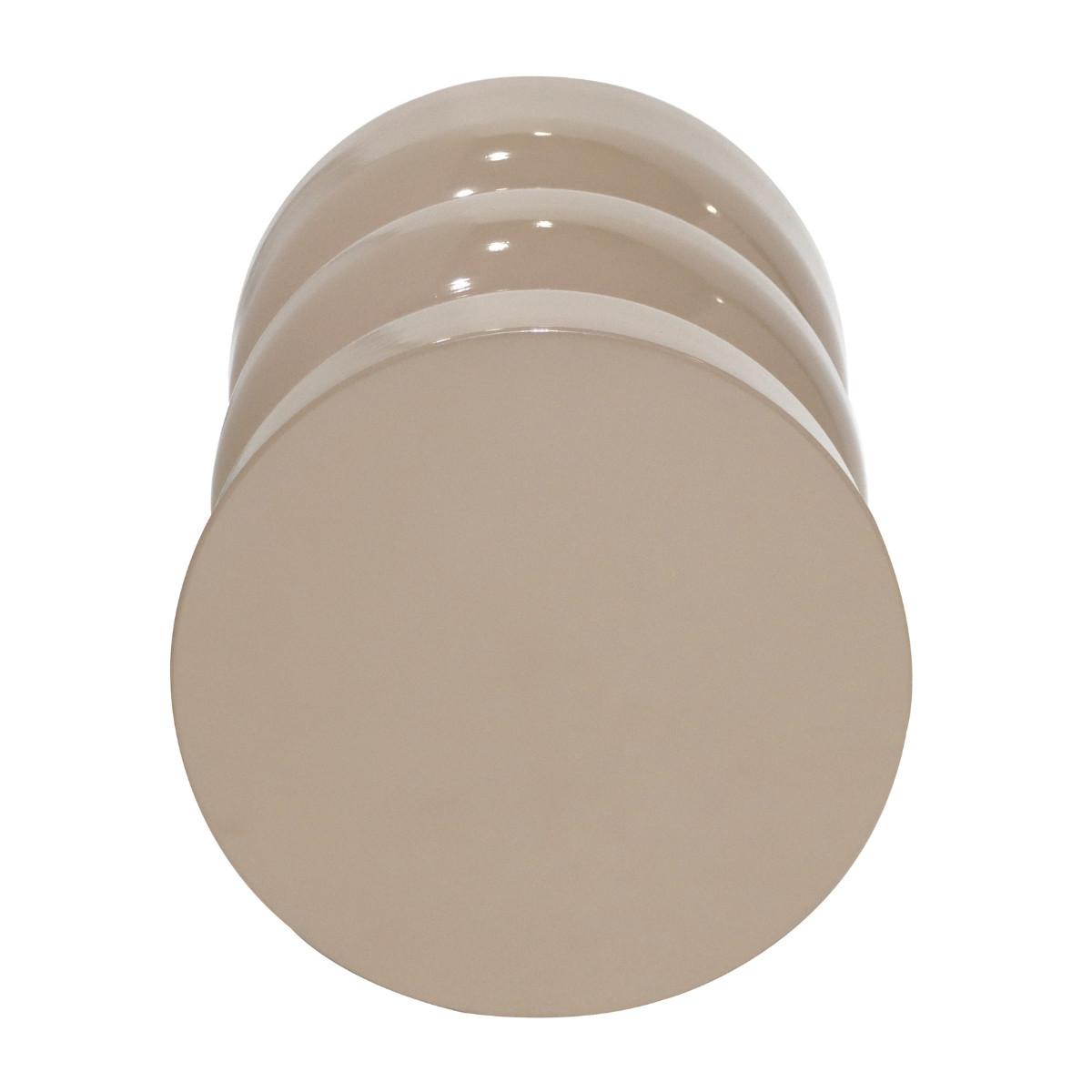BEISTELLTISCH aus lackiertem Metall 36/50/36 cm - Kaschmir, Metall (41/36/50cm) - Calicosy