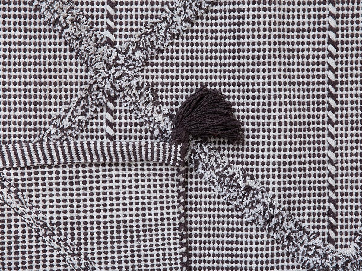KURZFLOR-TEPPICH Tuzla 200/140 cm - Braun, Textil (140/200cm) - Beliani
