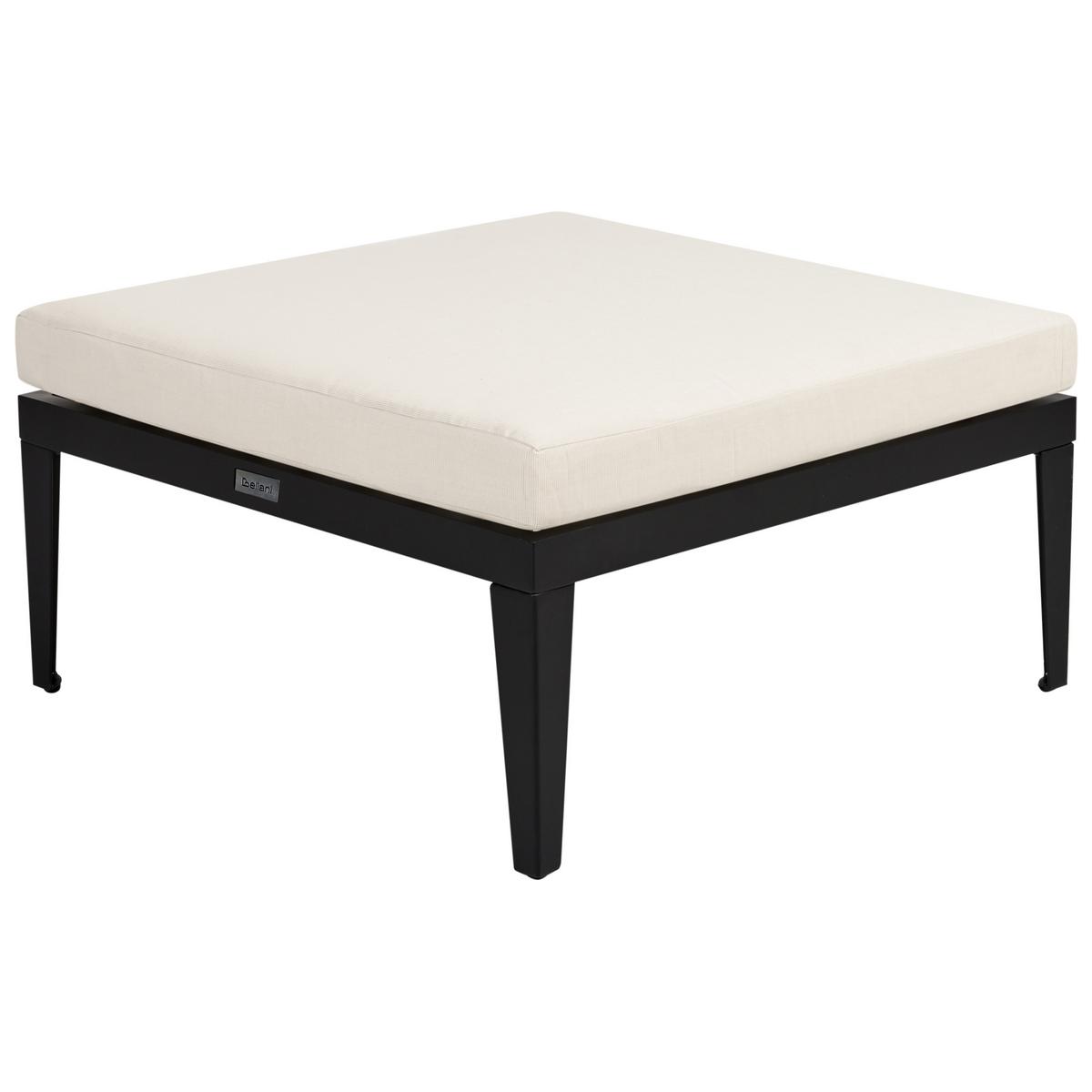 LOUNGE-SET 3-Sitzer Beige Bracciano - Hellbraun/Beige, Holz - Beliani
