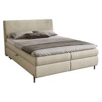 BOXBETT Evia - H3 - Naturfarben/Braun, Holzwerkstoff/Textil (180/200cm) - MIRJAN24