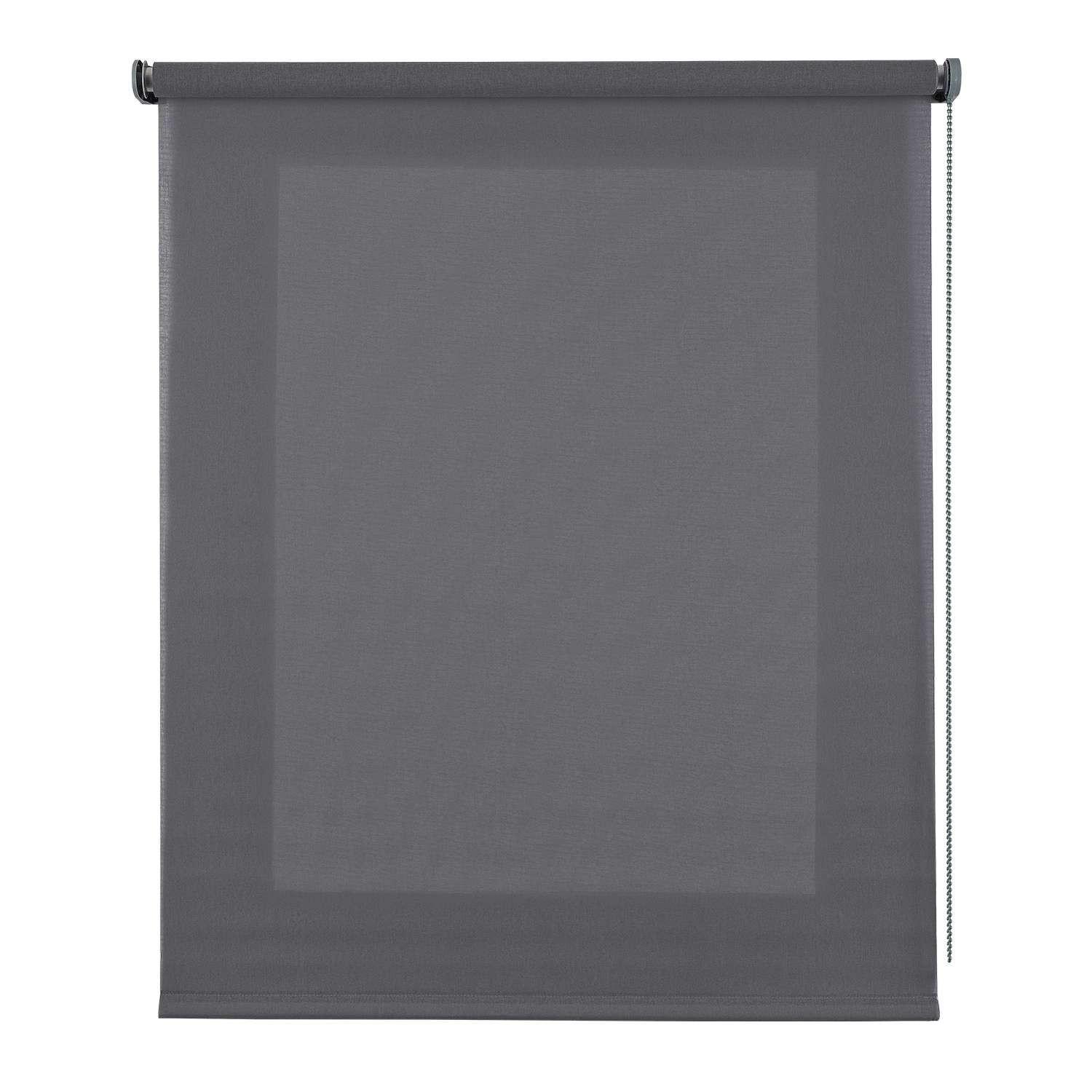 ROLLO | Deco Grau, 140 cm x 180 cm - Grau, Kunststoff (140/180cm) - STORESDECO