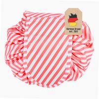 KOSMETIKTASCHE mit Reißverschlussfächern - Rot, Kunststoff (54/1/62cm) - Intirilife