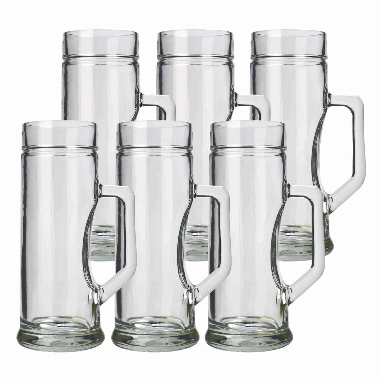 BIERKRÜGE Premium transparent 500 ml 6er Set - Transparent, Glas (0.5L) - Stölzle Lausitz