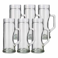 BIERKRÜGE Premium transparent 500 ml 6er Set - Transparent, Glas (0.5L) - Stölzle Lausitz