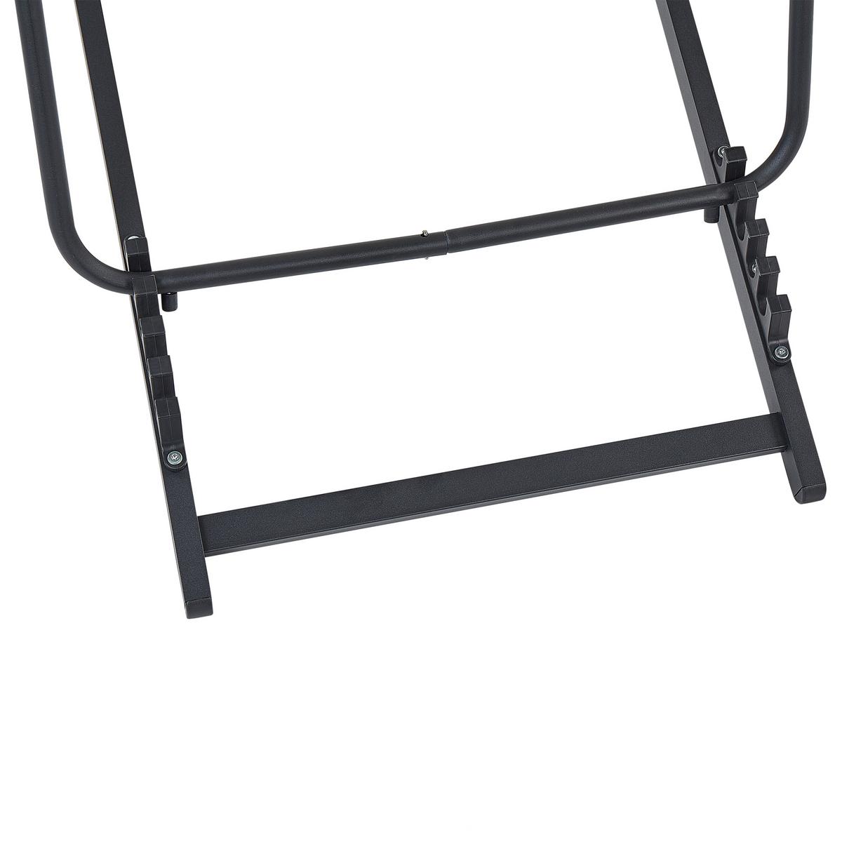 GARTENSTUHL Beige Locri II - Beige/Schwarz, Metall (60/79/95cm) - Beliani
