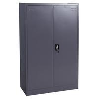 AKTENSCHRANK Grau - Grau, Metall (90/140/40cm) - MCW