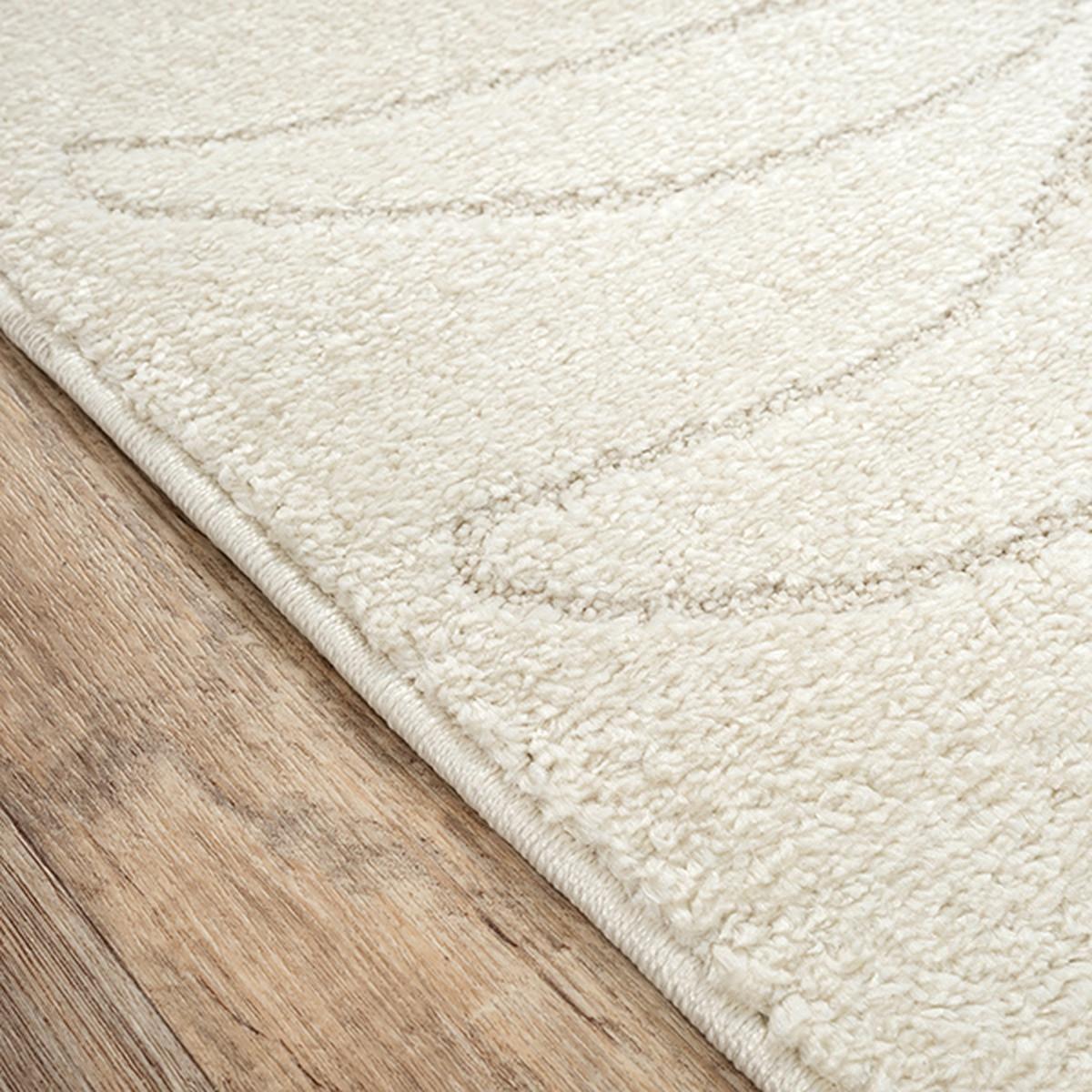KINDERTEPPICH Kurzflor Dinosaurier CANAZEI Polypropylen Creme 120 x 120 cm - Beige, Textil (120/120cm) - KADIMA DESIGN
