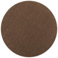 HOCHFLOR VELOURS TEPPICH COTTAGE RUND - Mokka, Textil (160/160cm) - Snapstyle