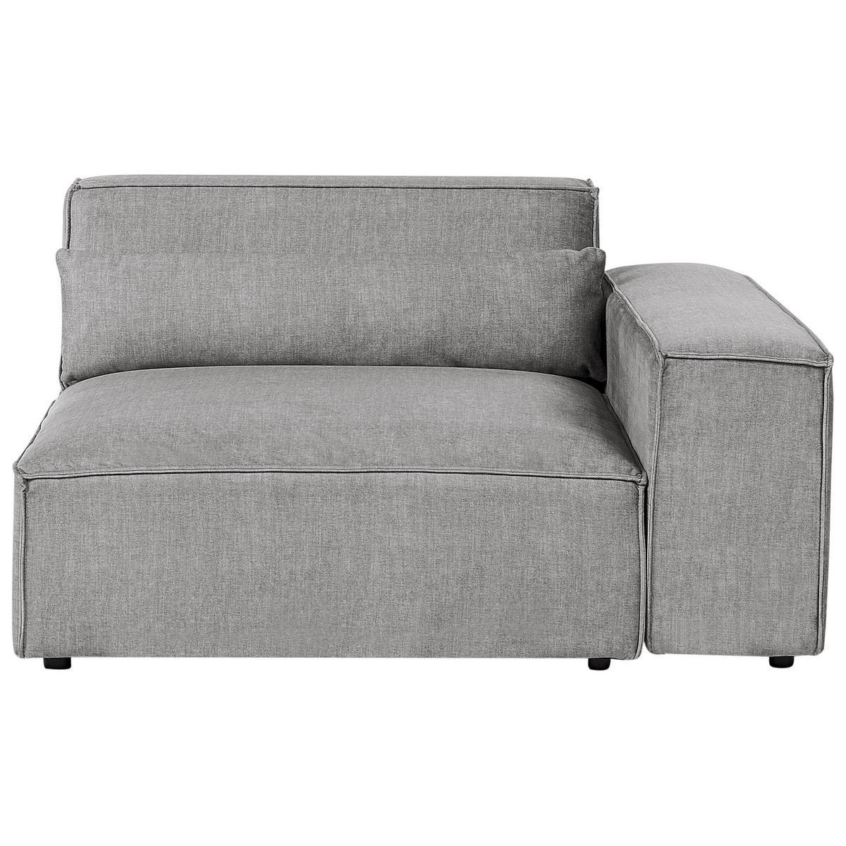 2-SITZER-SOFA grau Hellnar - Grau, Textil (262/70/126cm) - Beliani