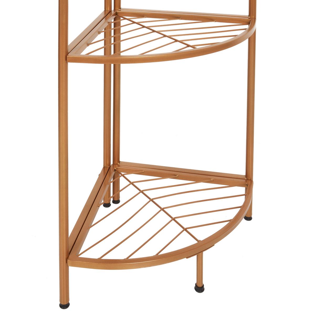 KLEIDERSTÄNDER Metall Gold 160 cm Lawton - Goldfarben, Metall (53/160/37cm) - Beliani