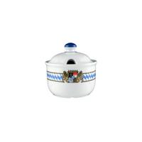 ZUCKERDOSE Compact Bayern bunt 0,25 l - Multicolor, Keramik (9.8/9.6cm) - Seltmann Weiden
